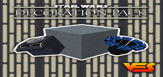 Star Wars Decoration Pack Minecraft addon