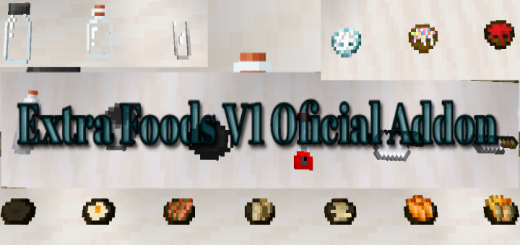 Extra Foods Minecraft addon