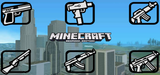 GTA San Andreas Minecraft addon