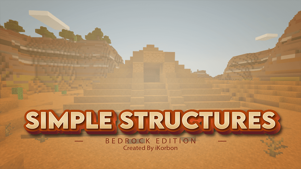 More Simple structures Minecraft addon