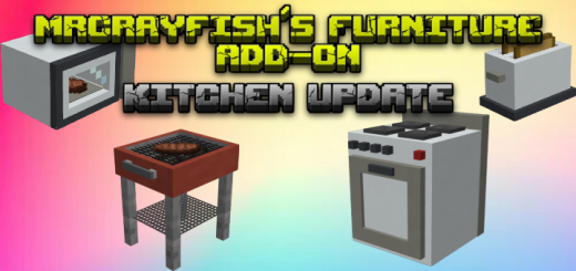 Mr Cray Fish Furniture Minecraft addon