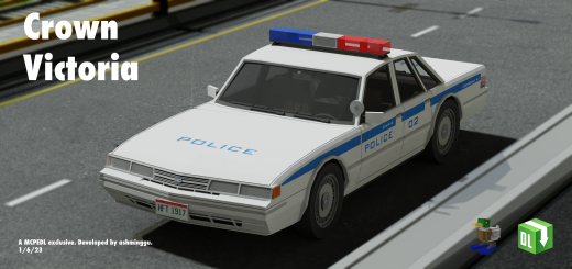 Ford Crown Victoria EN53 Minecraft addon