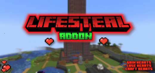Lifesteal addon Minecraft addon