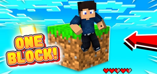 One Block Sky Survival Map Minecraft map