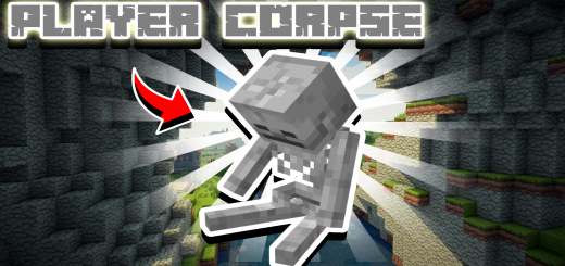 Player corpse Minecraft addon