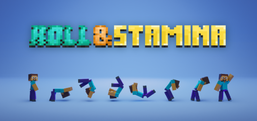 Roll and Stamina Minecraft addon