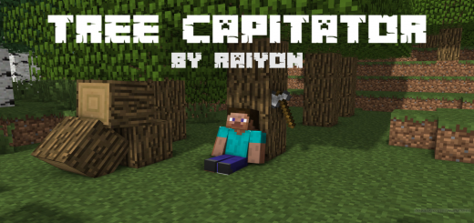 Tree Capitator by Raiyon Minecraft addon