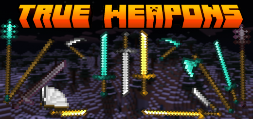 True Weapons Minecraft addon