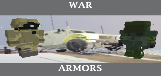 Ultimate Warfare Armors Minecraft addon