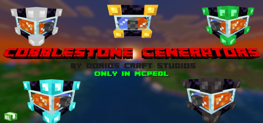 Cobblestone Generators Minecraft addon