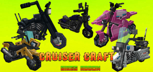 Cruiser Craft Motorbikes Minecraft addon
