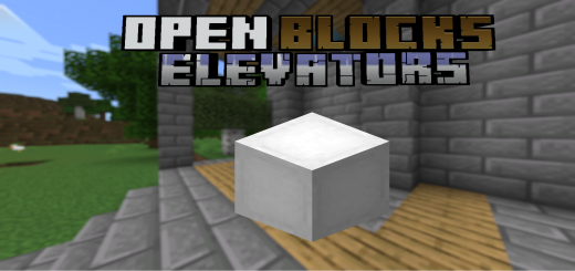 Open Blocks Elevators Minecraft addon