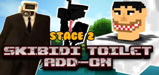 Skibidi Toilet Characters Stage 2 Minecraft addon