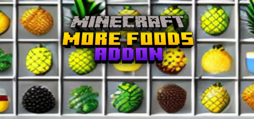 More Foods And Items Minecraft addon