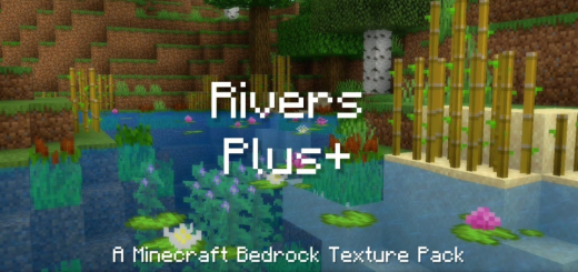Rivers Plus + Minecraft texture pack