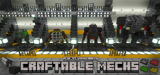 Armour Mechs Minecraft addon