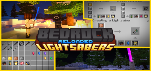 Bedrock Lightsabers Minecraft addon