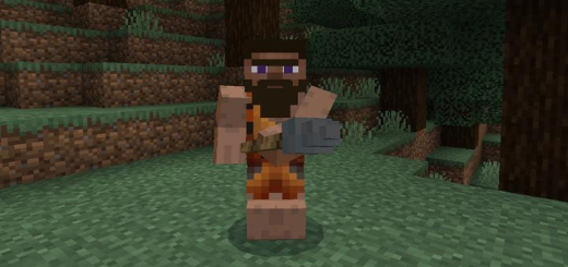 Caveman add-on Minecraft addon