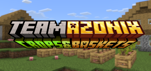 Crops and Baskets Minecraft addon