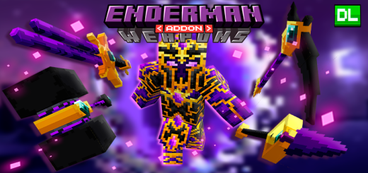 Enderman Weapons Minecraft addon