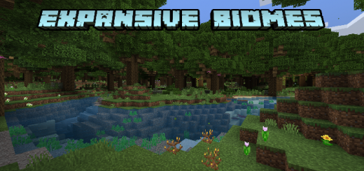Expansive Biomes Minecraft addon