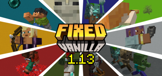 Fixed Vanilla Minecraft texture pack