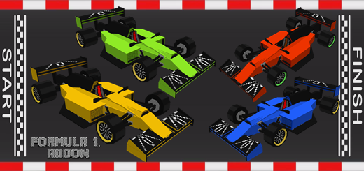 Formula One Racers Minecraft addon