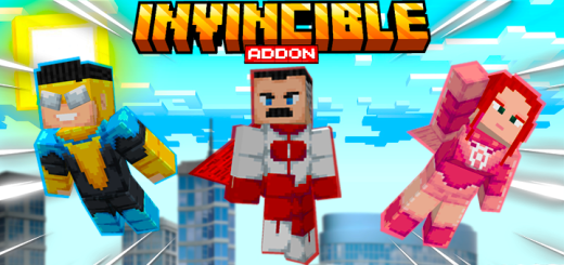 Invincible Add-on Minecraft addon