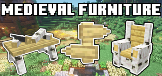 Medieval Furniture by Trotamundos872 Minecraft addon