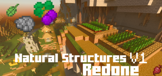 Natural Structure redone Minecraft addon