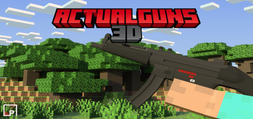 ActualGuns 3D Minecraft addon