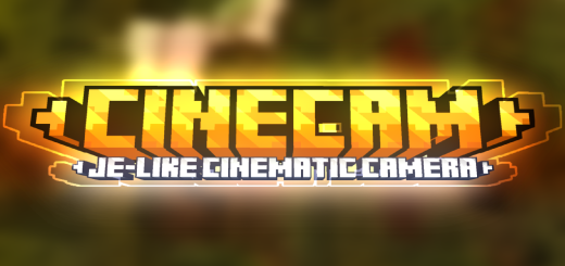 CineCam Minecraft addon