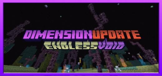 Dimension update: Endless void Minecraft addon