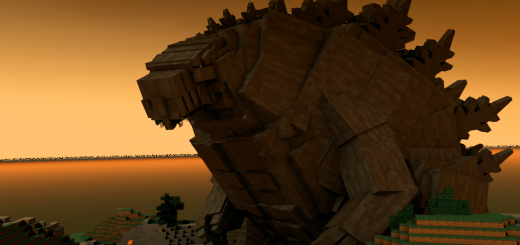 Godzilla Monster Planet Minecraft addon