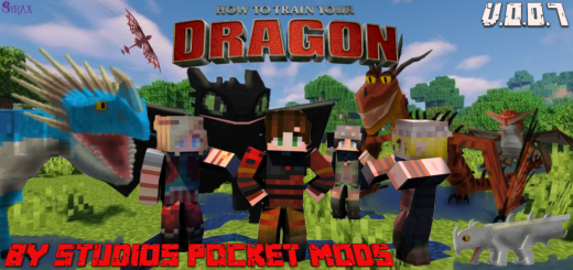 How to Train Your Dragon Minecraft addon