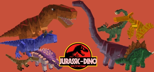 Jurassic Dino World Minecraft addon