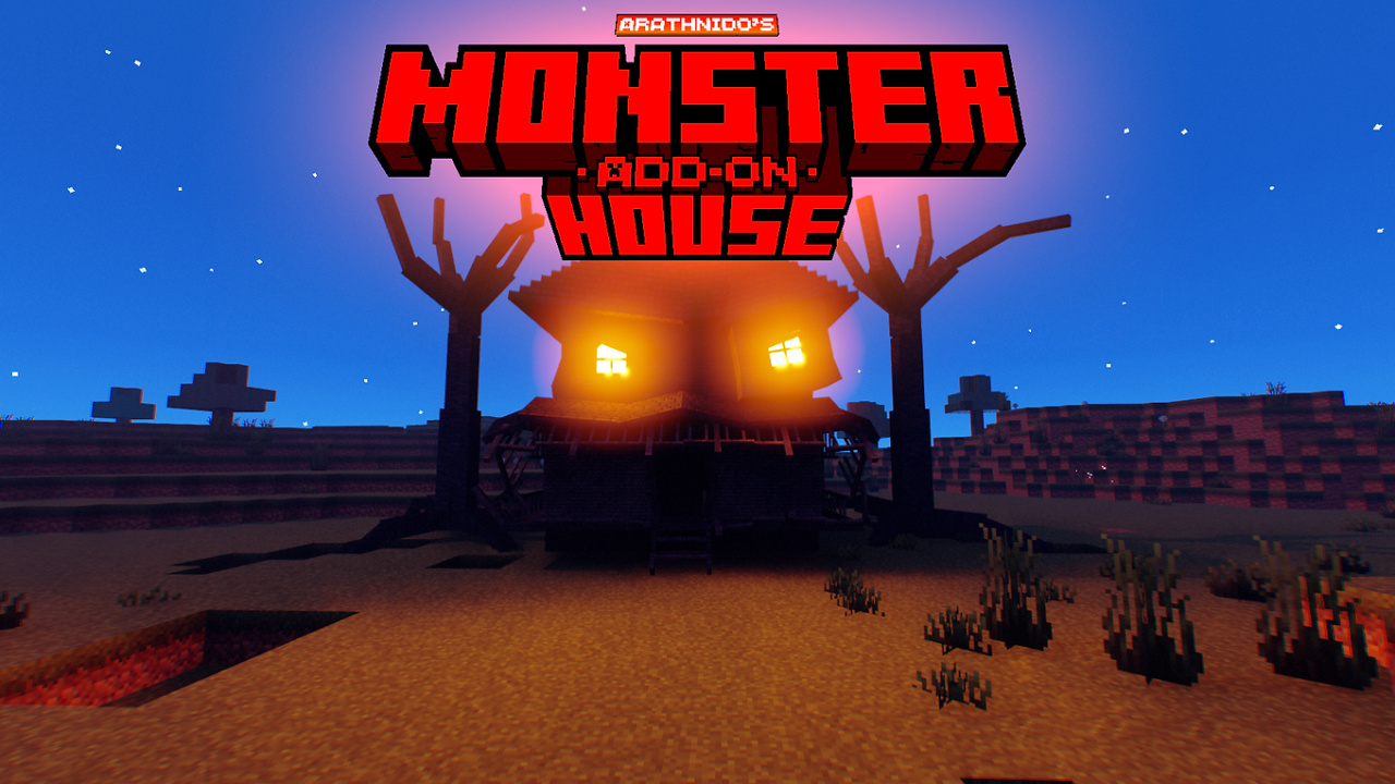 Monster House Add-on Minecraft addon