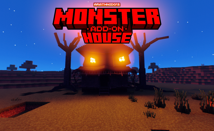 Monster House Add-on Minecraft addon