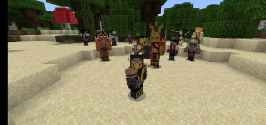 Mortal Kombat Minecraft addon