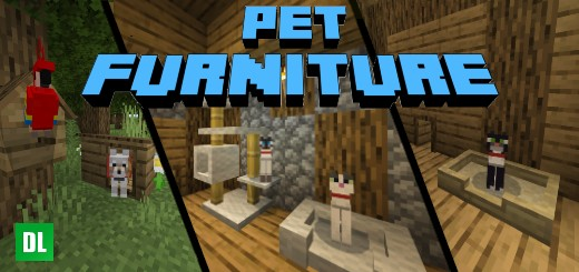 Pet Furniture Minecraft addon