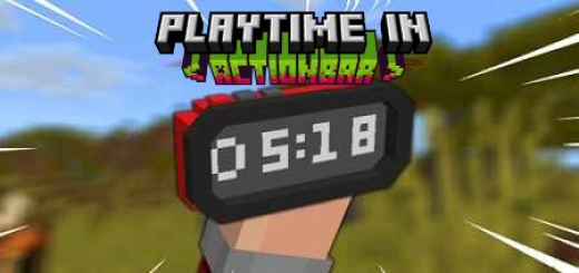 PlayTime Counter Minecraft addon