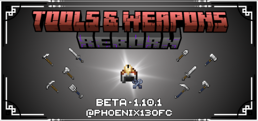Tools & Weapons: Reborn Minecraft addon