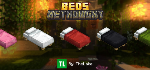 Beds Rethought Minecraft texture pack