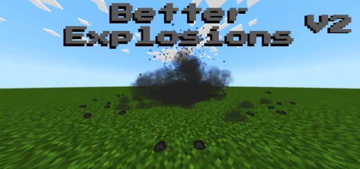 Better Explosions Minecraft texture pack