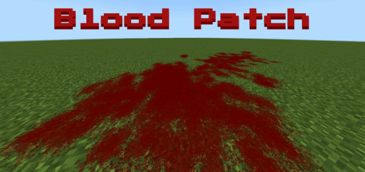Blood Patch Minecraft texture pack