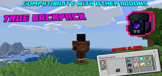 True Backpack Minecraft addon