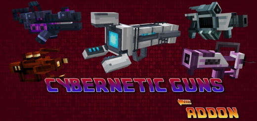 Cybernetic Guns Minecraft addon