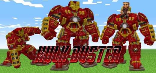 Hulk Buster Minecraft addon