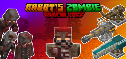 Raboy's Zombie Apocalypse Minecraft addon