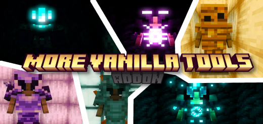 Raiyon's Vanilla Tools Minecraft addon